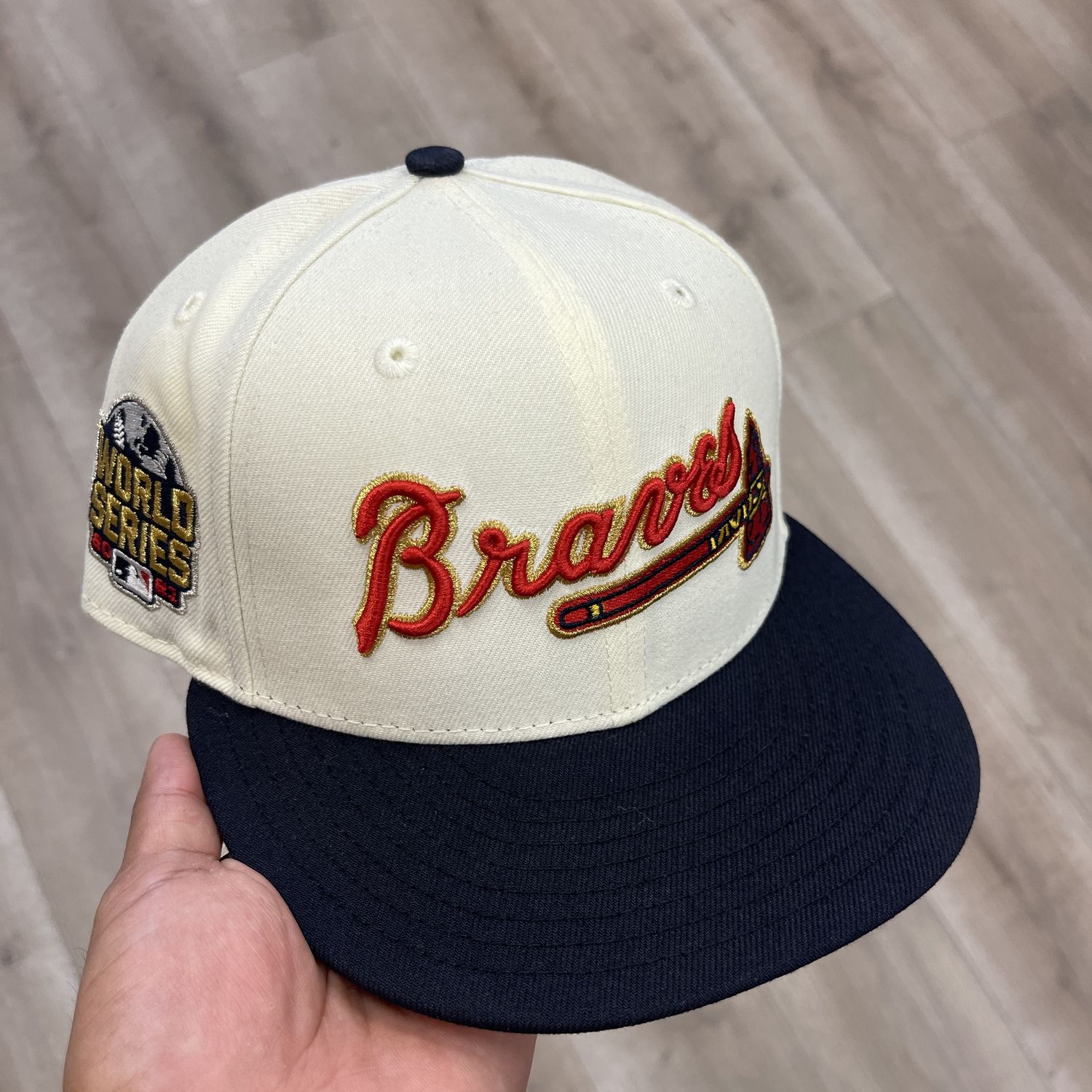 Atlanta Braves Fitted Hat • Pre-Owned