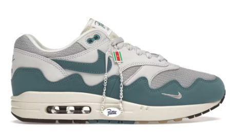 Nike Air Max 1 Patta Waves Noise Aqua • Pre-Owned