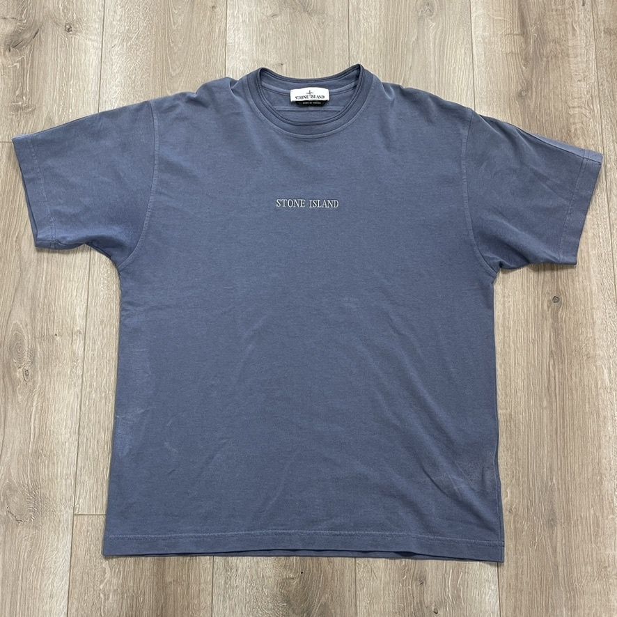 Stone Island Blue Tee Size Large Pre-Owned