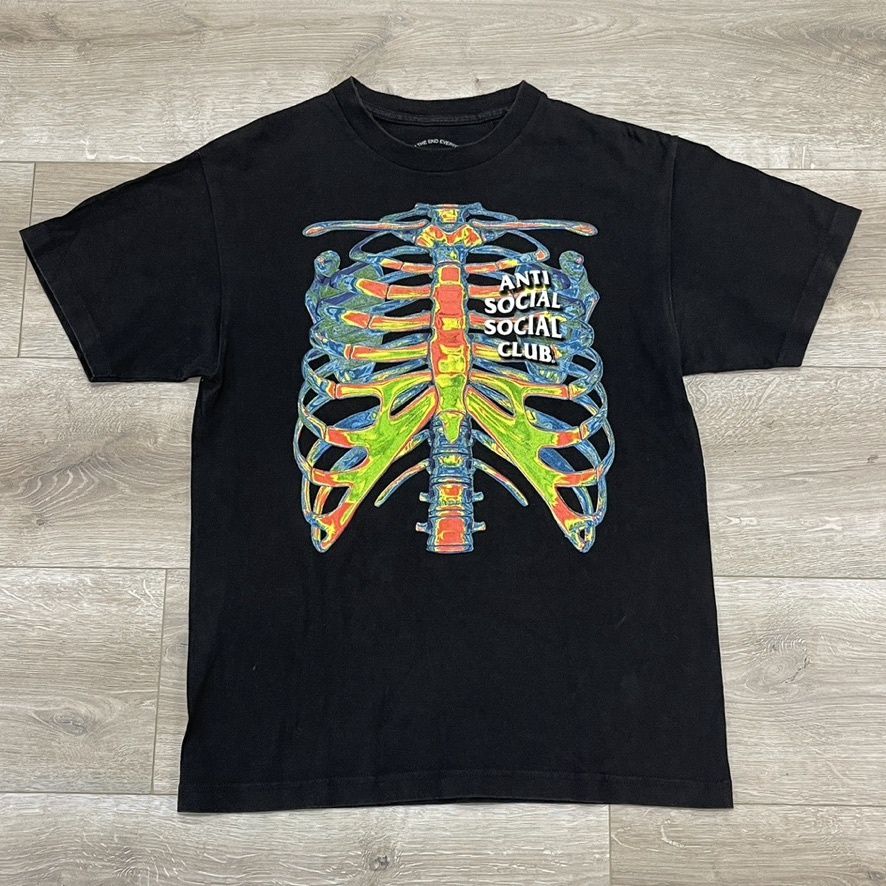 Anti Social Social Club Blow To The Chest T-shirt size Medium Pre-Owned