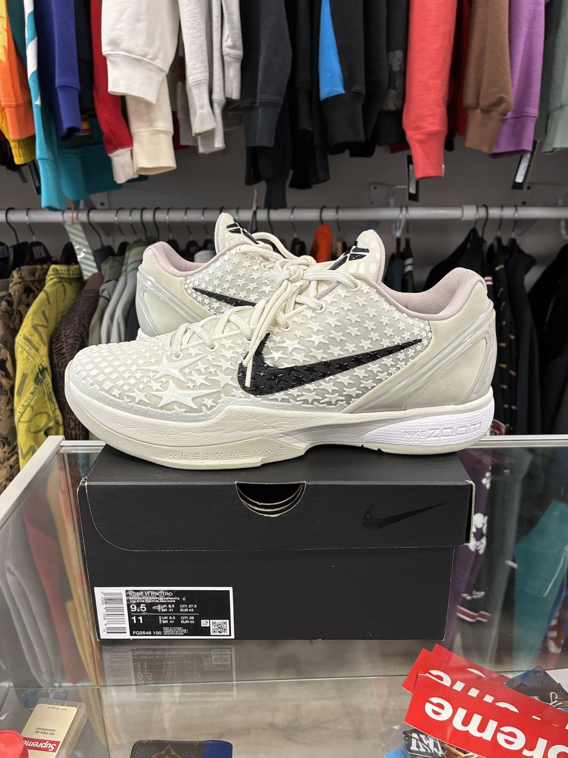 Nike Kobe 6 Protro Sail All-Star - Pre-Owned, Shoe Size: US M 9.5, Product Condition: Pre-Owned