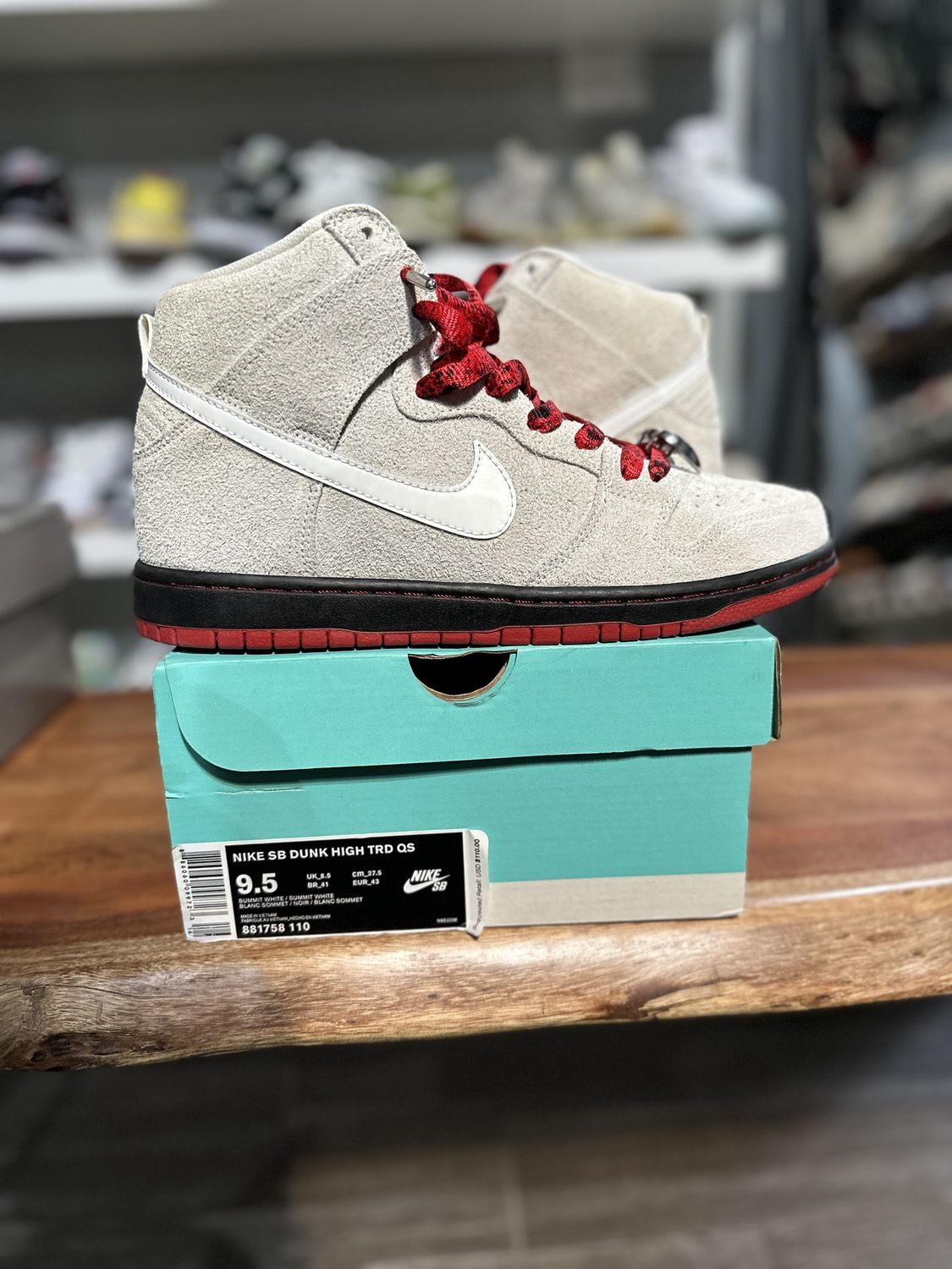 Nike SB Dunk High Wolf In Sheep&#39;s Clothing - Pre-Owned, Product Condition: Pre-Owned, Shoe Size: US M 9.5