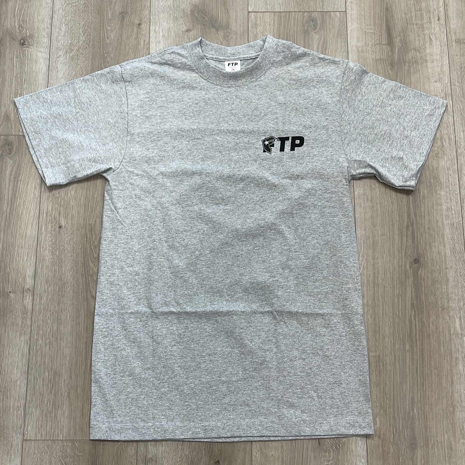 FTP Logo Tee Heather Grey • Pre-Owned