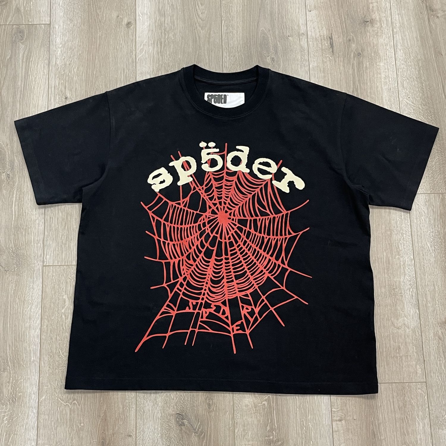 Sp5der Black / Red Tee • Pre-Owned