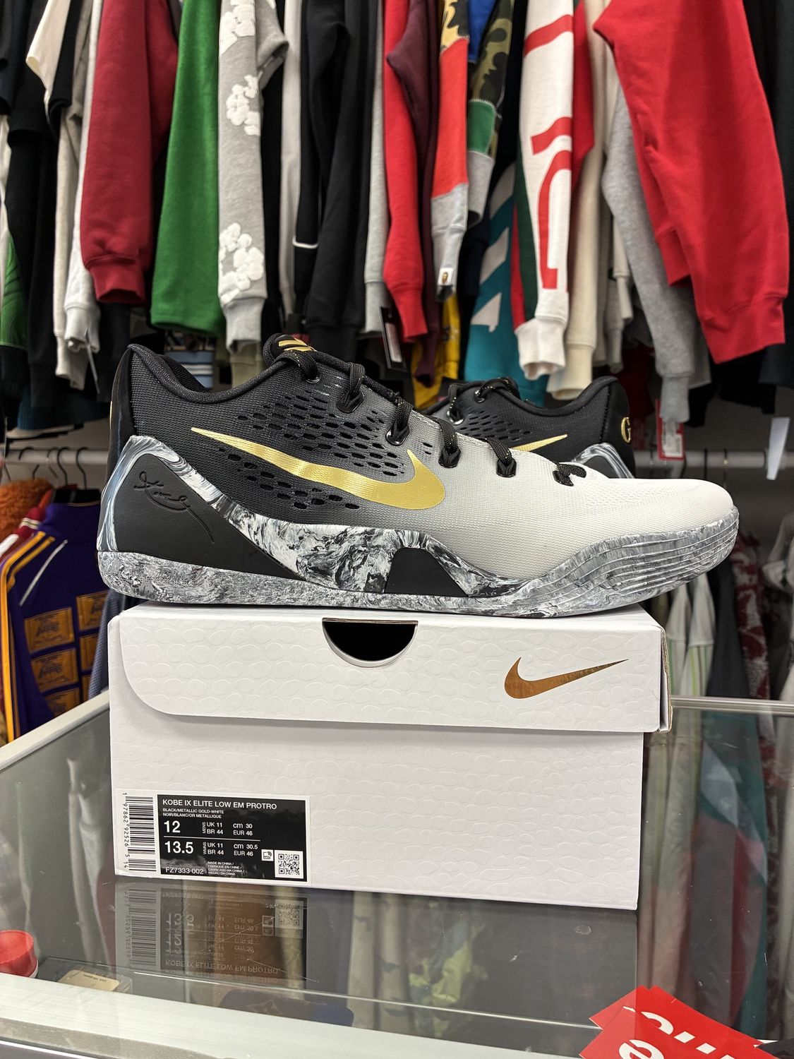Nike Kobe 9 EM Low Protro Mambacita - Pre-Owned, Shoe Size: US M 12, Product Condition: Pre-Owned