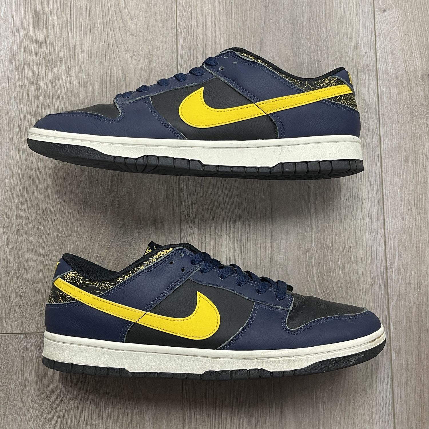 Nike Dunk Low Vintage Michigan - Pre-Owned, Shoe Size: US M 11, Product Condition: Pre-Owned