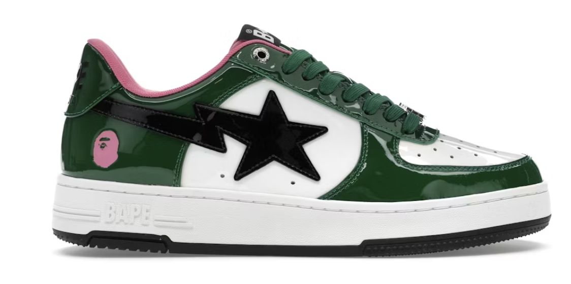 A Bathing Ape Bape Sta #1 Green - Brand New