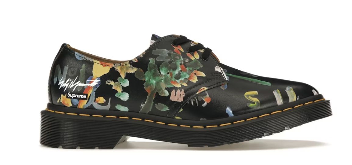 Dr. Martens 1461 3-Eye Supreme Yohji Yamamoto Black - Brand New