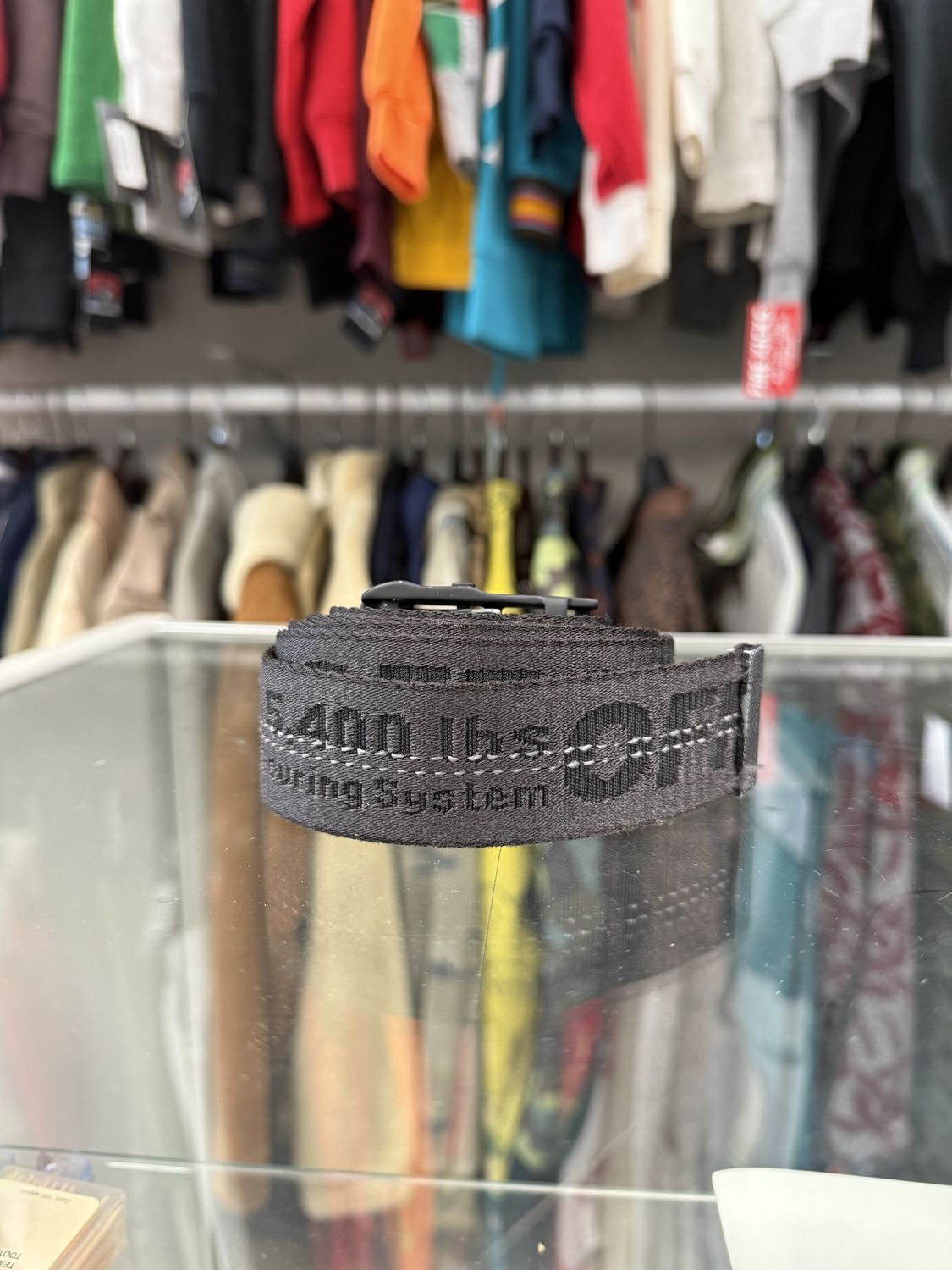 Off-White Black Belt