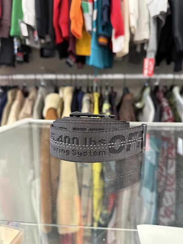 Off-White Black Belt