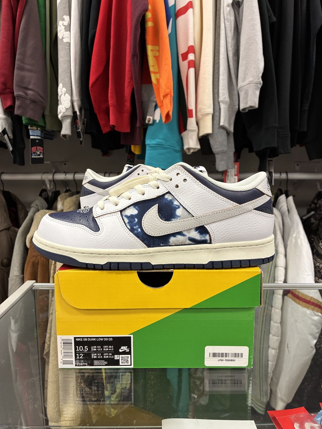 Nike SB Dunk Low HUF New York City - Pre-Owned, Shoe Size: US M 10.5, Product Condition: Pre-Owned
