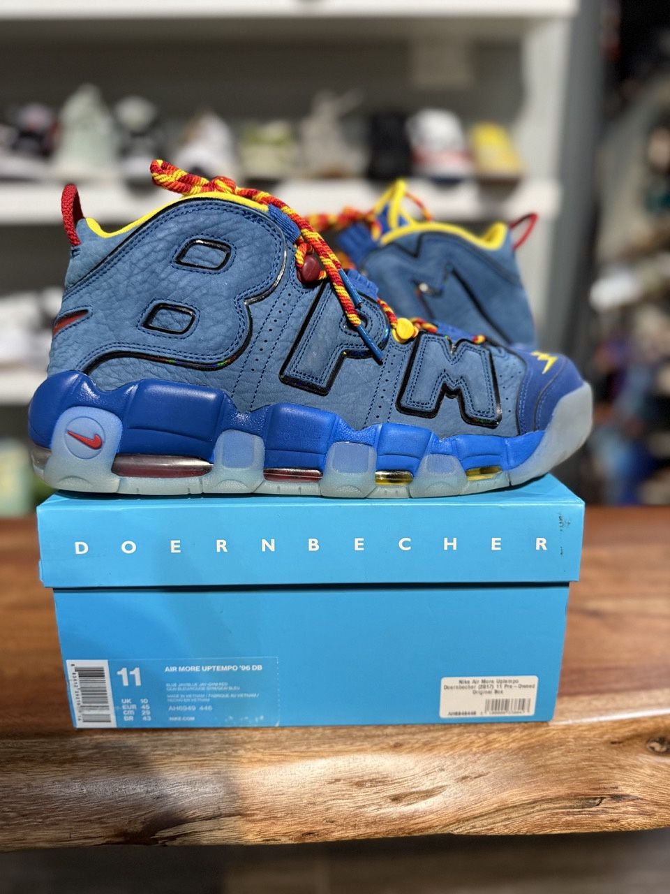 Nike Air More Uptempo Doernbecher (2017) - 1 • Pre-Owned, Shoe Size: US M 11, Product Condition: Pre-Owned