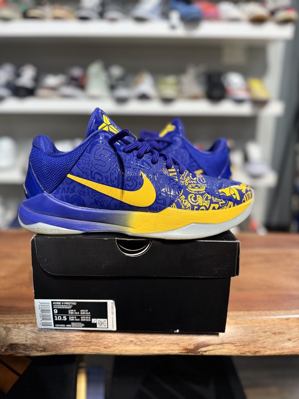 Nike Kobe 5 Protro 5 Rings (2020) - Pre-Owned, Product Condition: Pre-Owned, Shoe Size: US M 9