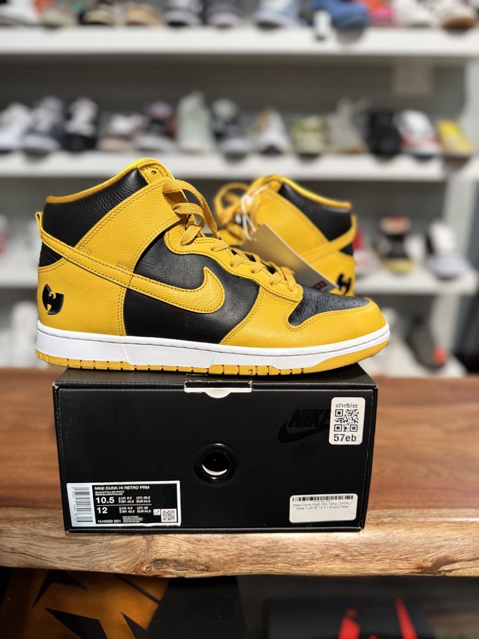 Nike Dunk High Wu-Tang (2024) - Pre-Owned, Product Condition: Pre-Owned, Shoe Size: US M 10.5