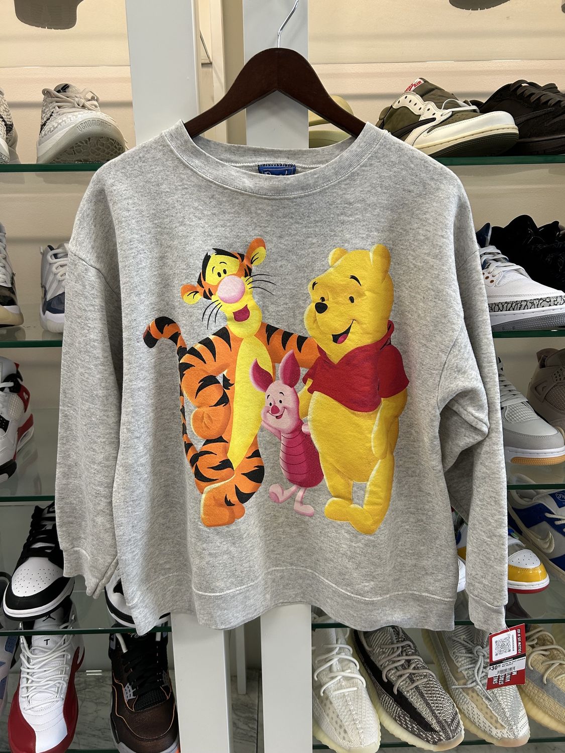 Winnie The Pooh Tigger Piglet Disney Sweatshirt • Pre-Owned