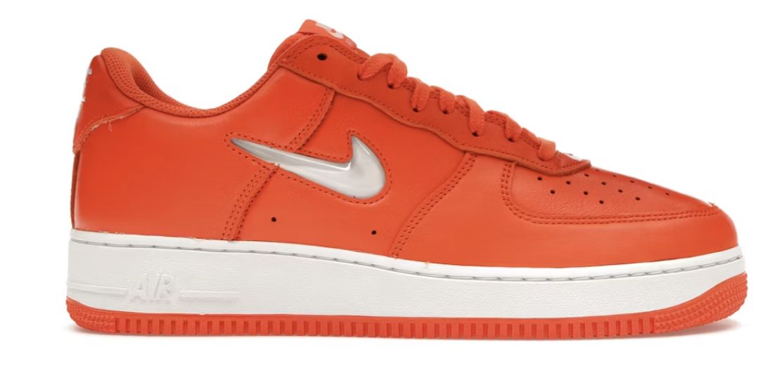 Nike Air Force 1 Low &#39;07 Retro Color of the Month Orange Jewel - Brand New