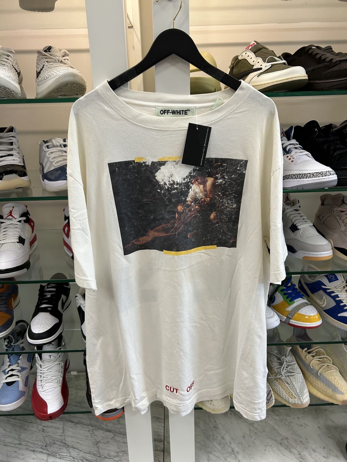 Off-White  Caravaggio Printing Tee • Pre-Owned