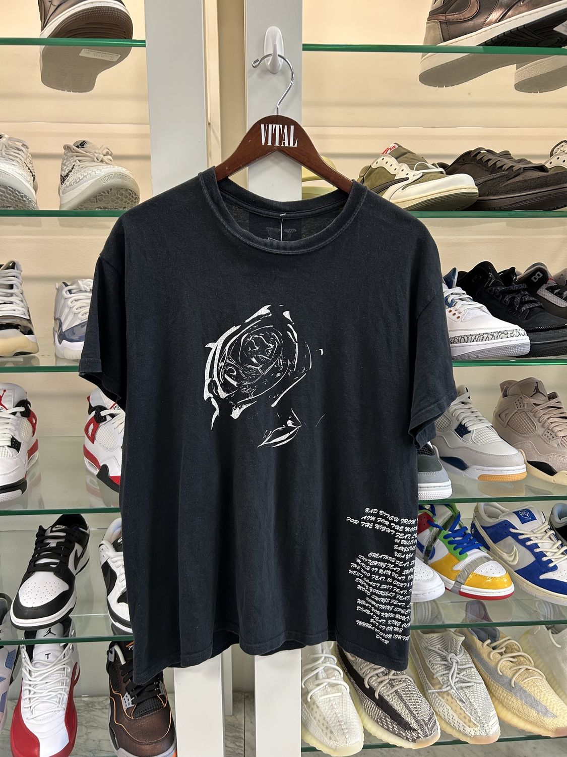 Vlone x Pop Smoke Album Cover Tee • Pre-Owned