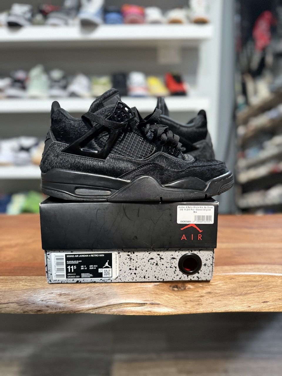Jordan 4 Retro Olivia Kim No Cover (W) - Brand New, Product Condition: Pre-Owned, Shoe Size: US W 11.5