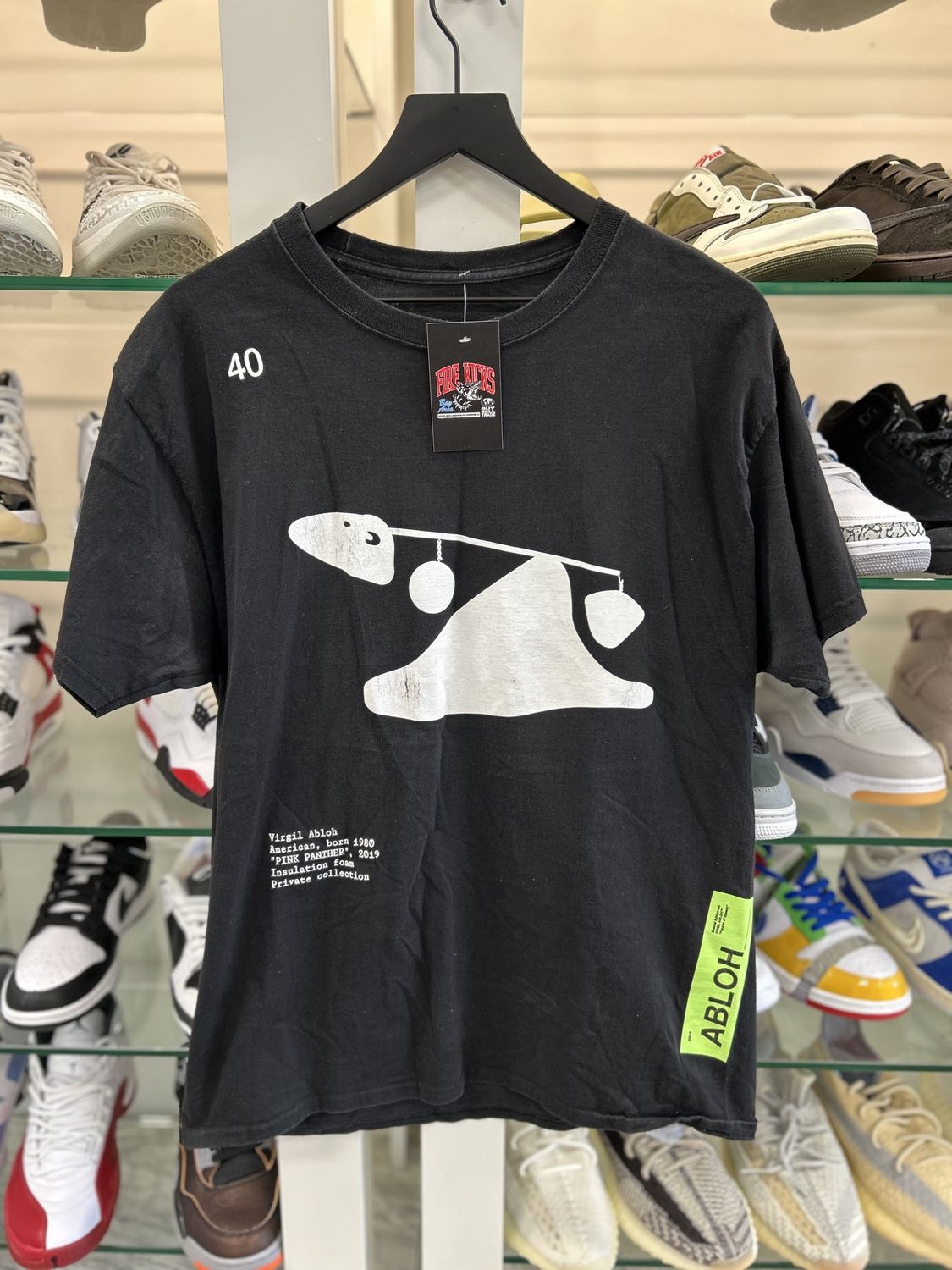 Champion x Virgil Abloh x ICA “Pink Panther” Tee