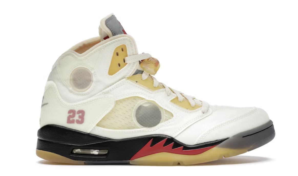 Jordan 5 Retro Off-White Sail - Brand New