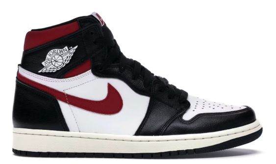 Jordan 1 Retro High Black Gym Red - Pre-Owned