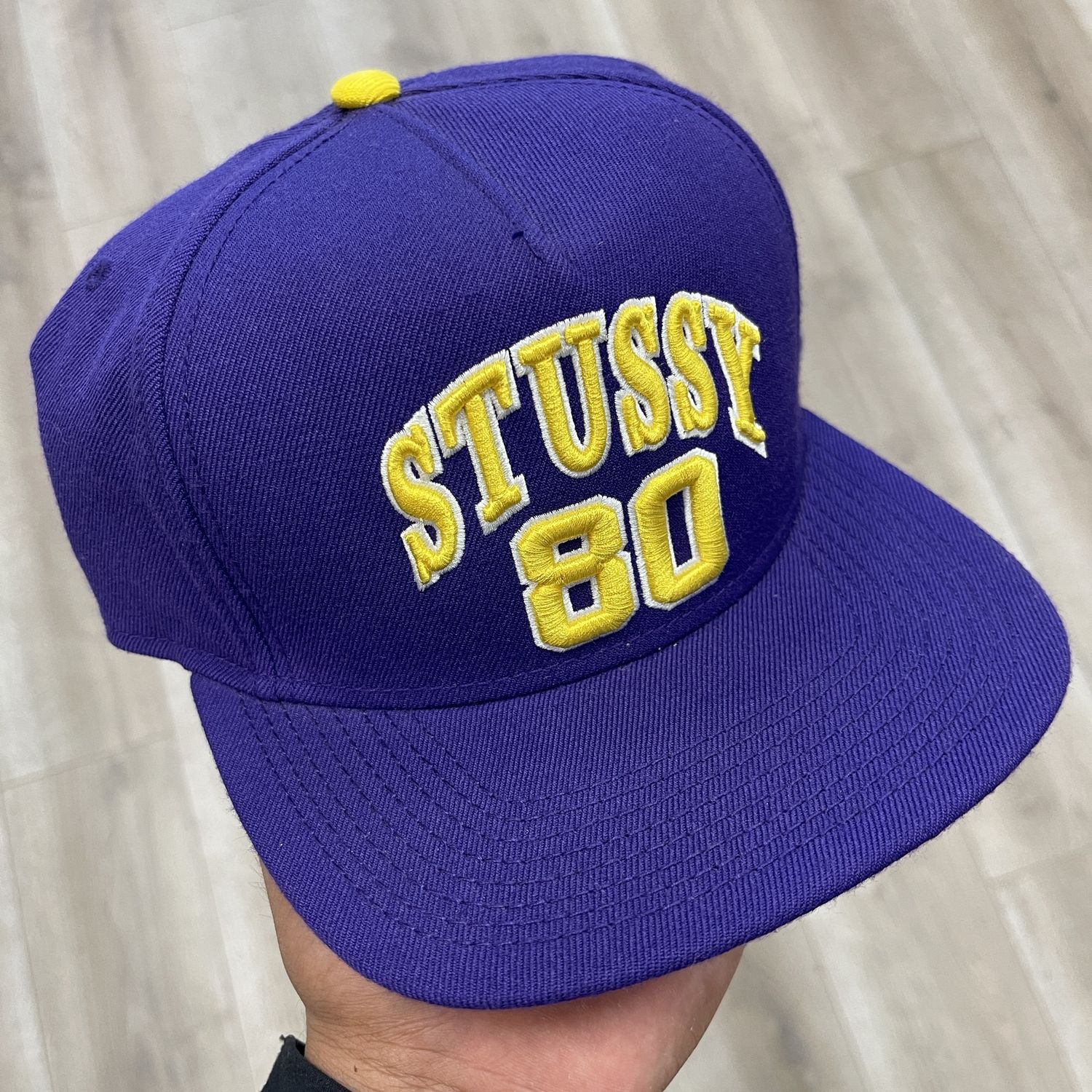 Stussy Purple / Yellow Hat - New
