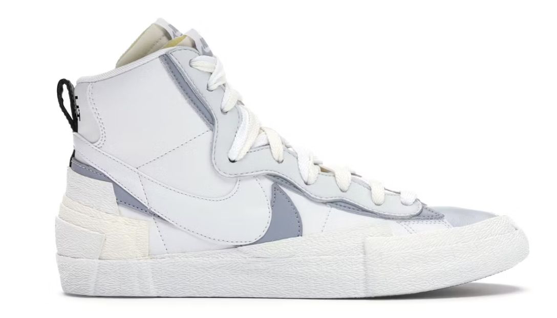 Nike Blazer Mid sacai White Grey - Brand New