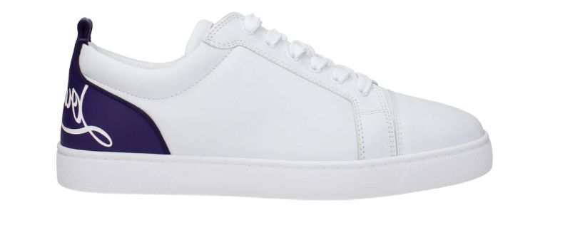 Christian Louboutin fun louis junior flat purple - Brand New