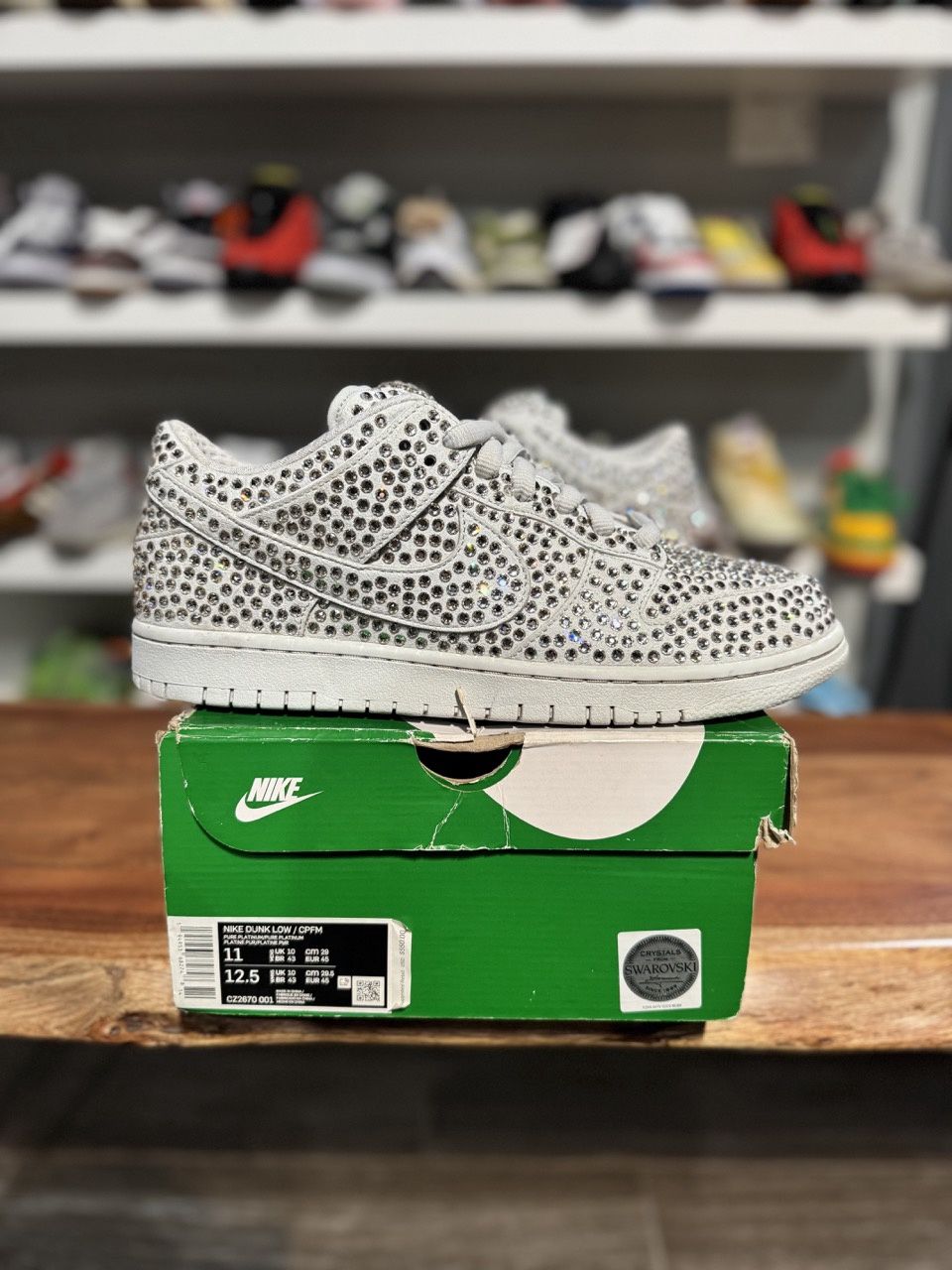Nike Dunk Low Cactus Plant Flea Market Pure Platinum • Pre-Owned, Product Condition: Pre-Owned, Shoe Size: US M 11