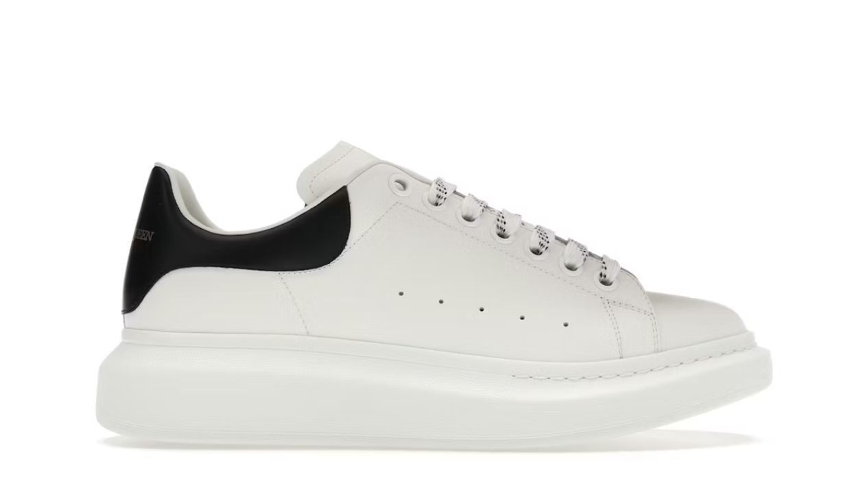 Alexander McQueen Oversized White Black • Brand New