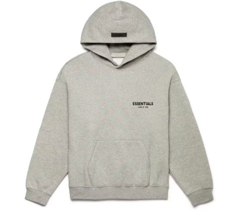 Fear of God Essentials Relaxed Hoodie Dark Oatmeal - New, Clothing Size: XS, Product Condition: Brand New