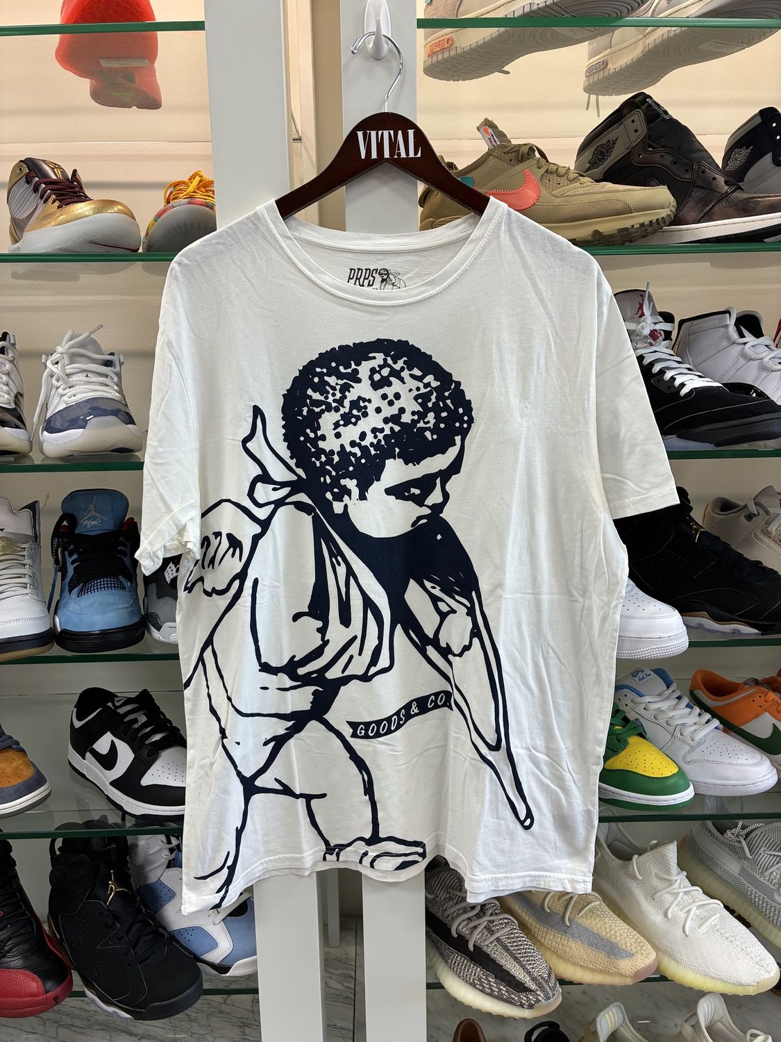 PRP Angel T-Shirt White - Pre-Owned, Clothing Size: XL, Product Condition: Pre-Owned