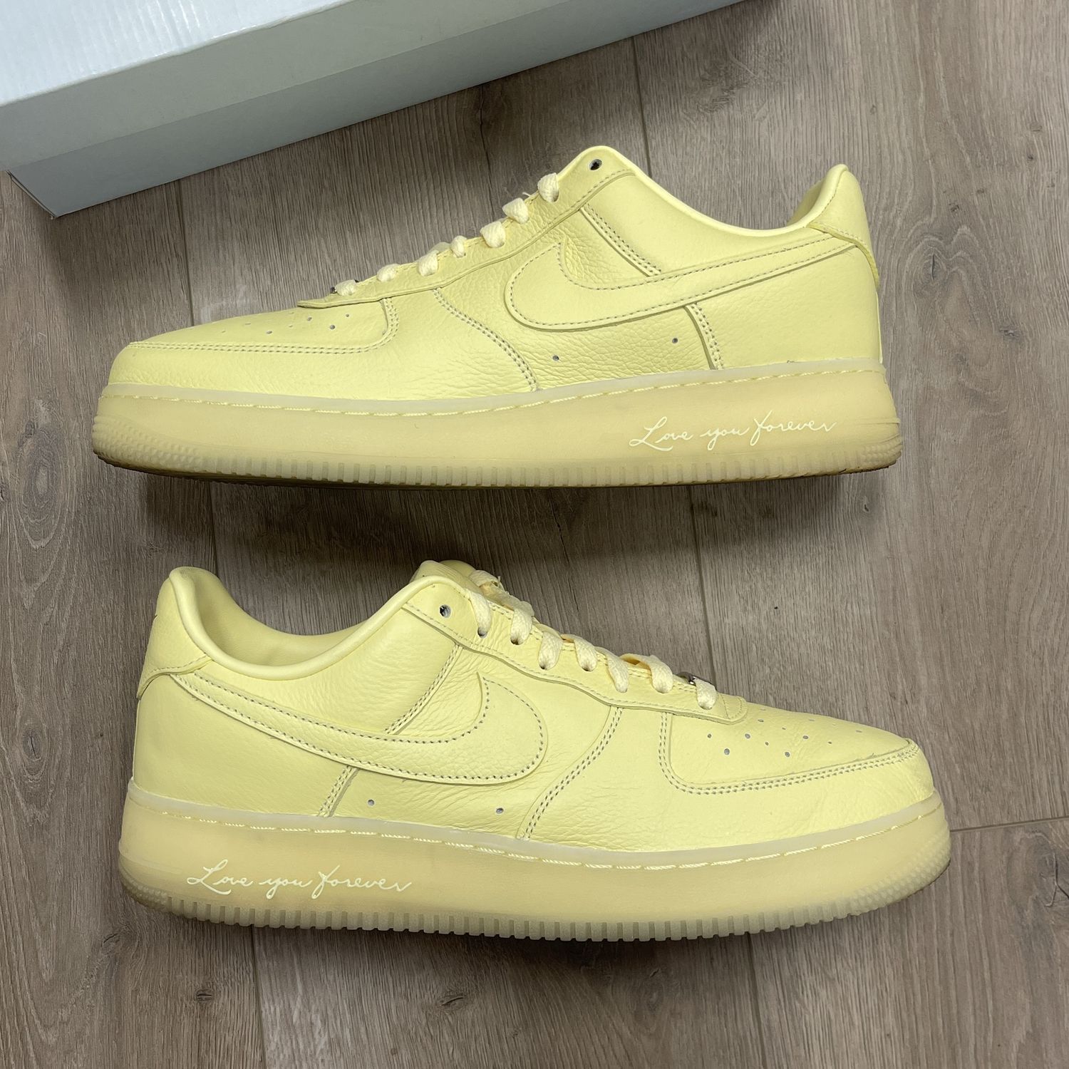 Nike Air Force 1 Low Drake NOCTA Certified Lover Boy Citron Tint - Pre-Owned, Product Condition: Pre-Owned, Shoe Size: US M 11.5