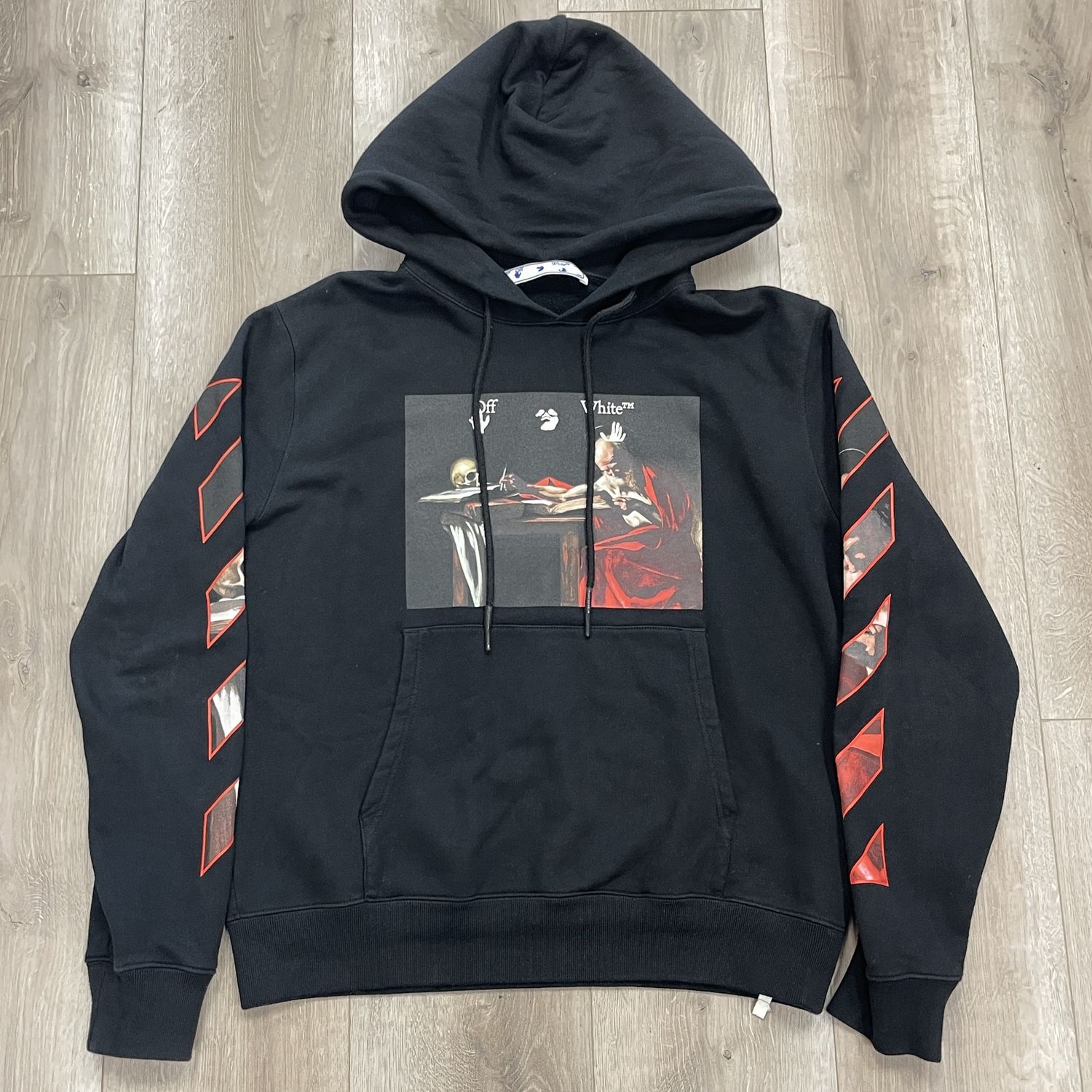 Caravaggio Hoodie OFF-WHITE • Pre-Owned, Clothing Size: L, Product Condition: Pre-Owned