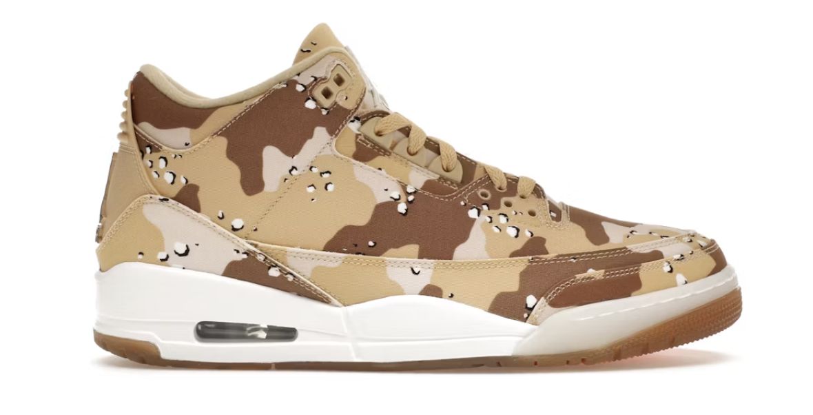 Jordan 3 Retro WNBA Desert Camo (W) - Brand New