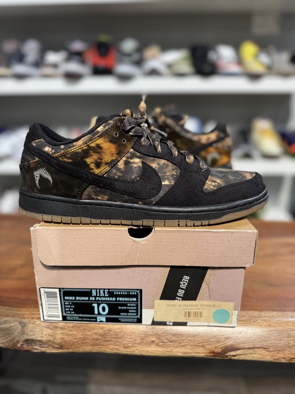 Nike SB Dunk Low Pushead 2 - Pre - Owned, Product Condition: Pre-Owned, Shoe Size: US M 10