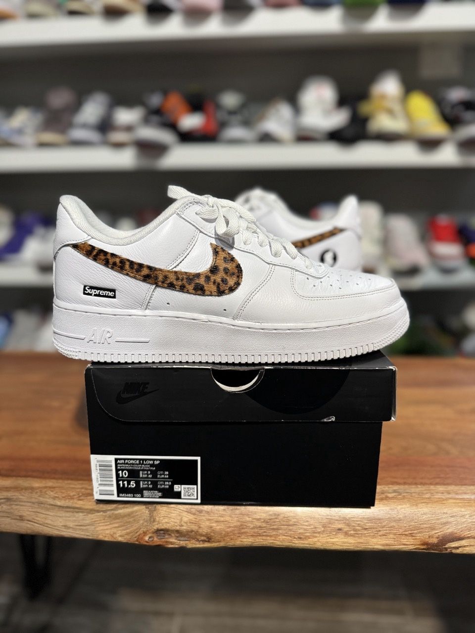 Nike Air Force 1 Low Supreme GOODENOUGH - Pre - Owned, Product Condition: Pre-Owned, Shoe Size: US M 10