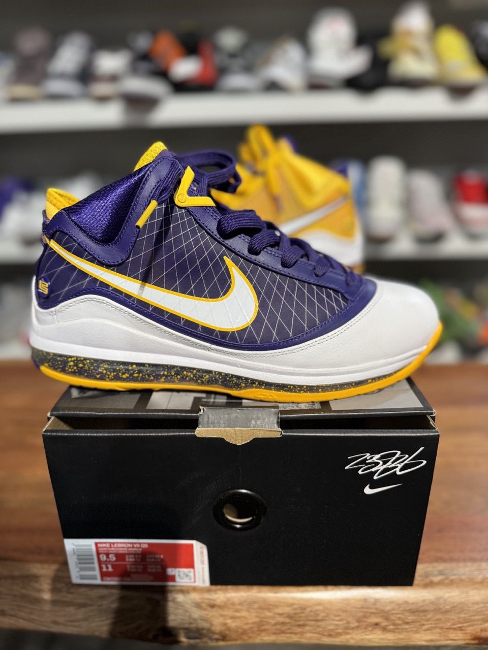 Nike LeBron 7 Media Day - Pre - Owned, Product Condition: Pre-Owned, Shoe Size: US M 9.5