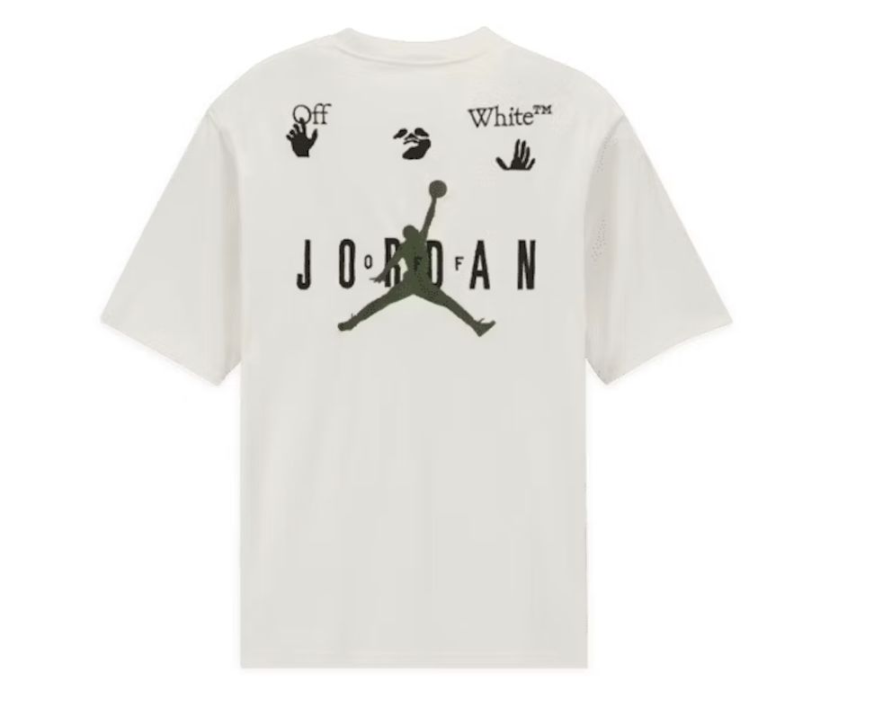 OFF-WHITE x Jordan T-shirt White - Pre-Owned
