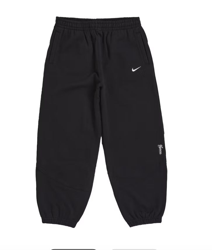 Supreme Nike Sweatpant (SS25) Black - Brand New