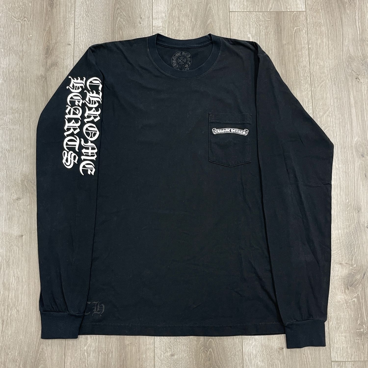 Chrome Hearts Black Cemetery Long Sleeve Shirt Size Large - Pre Owned