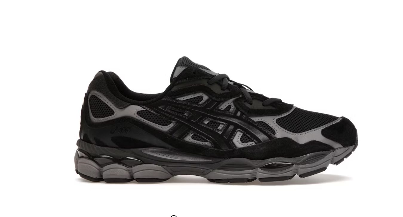 ASICS Gel-NYC Graphite Grey Black • Brand New