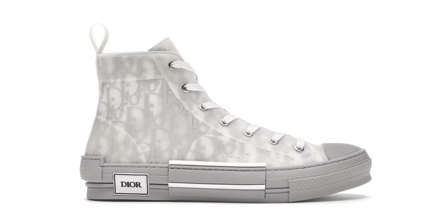 Dior B23 High Grey Oblique • Pre-Owned