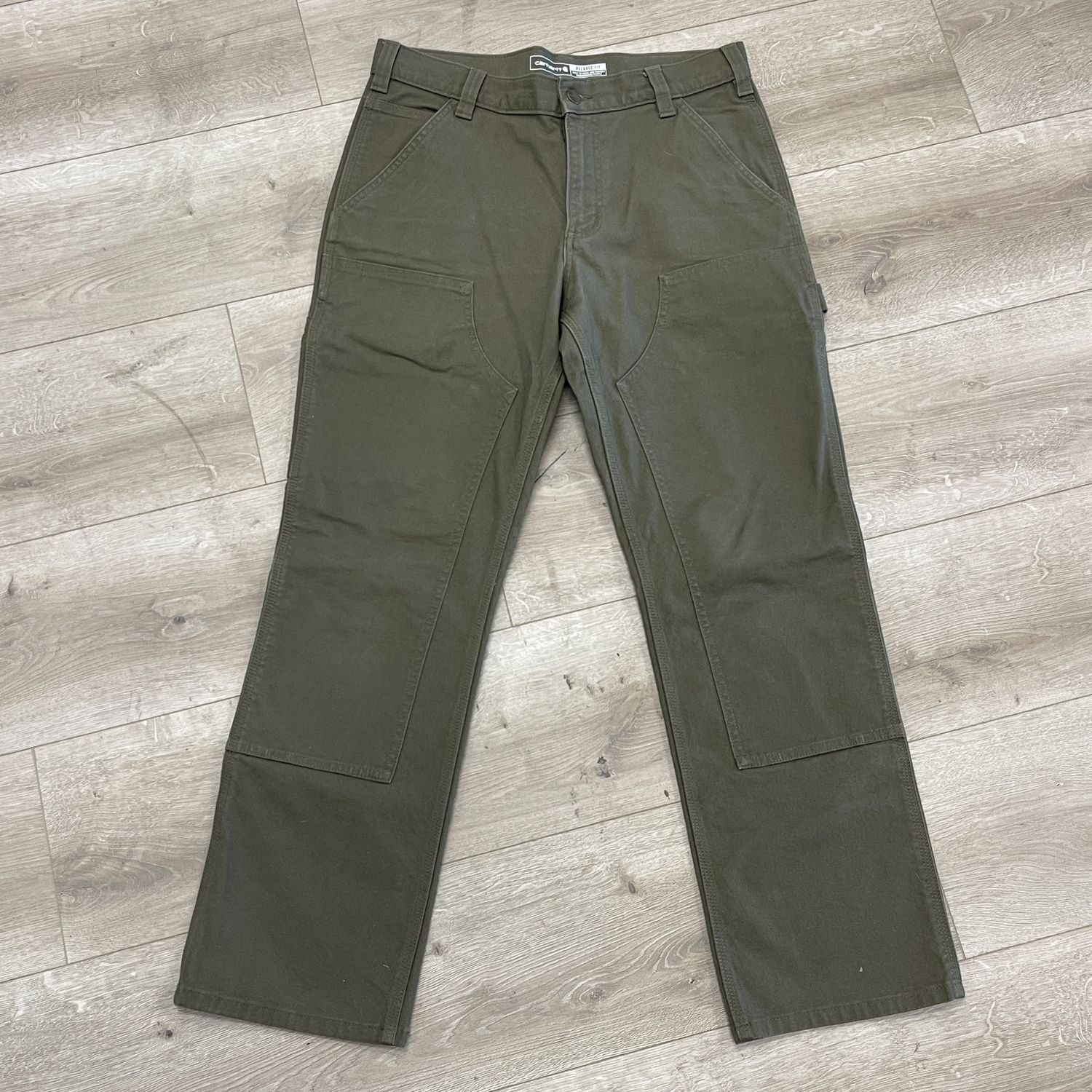 Carhartt Double Knee Mens Pants Relaxed Fit Carpenter - Pre-Owned, Clothing Size: 31 W / 30 L, Product Condition: Pre-Owned