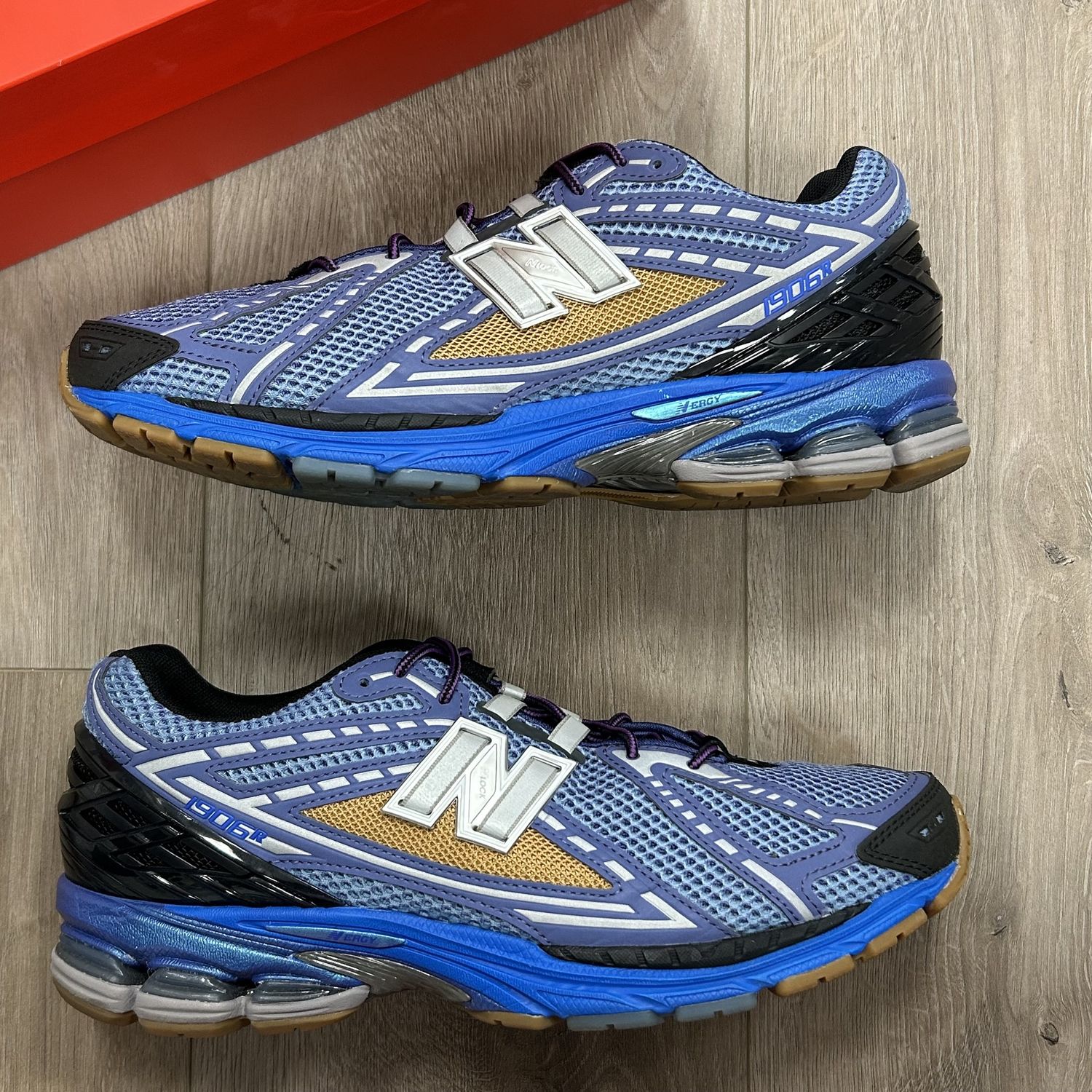 New Balance 1906R Action Bronson Medusa Azul - Pre-Owned, Product Condition: Pre-Owned, Shoe Size: US 10.5