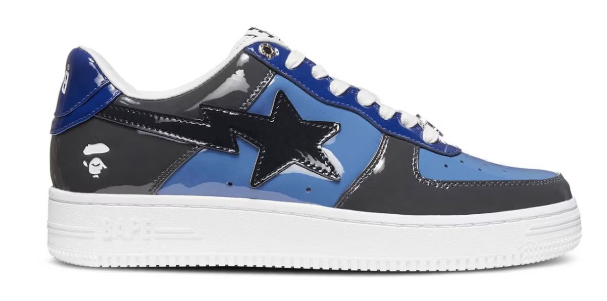A Bathing Ape Bape Sta Low Navy Color Combo - Brand New
