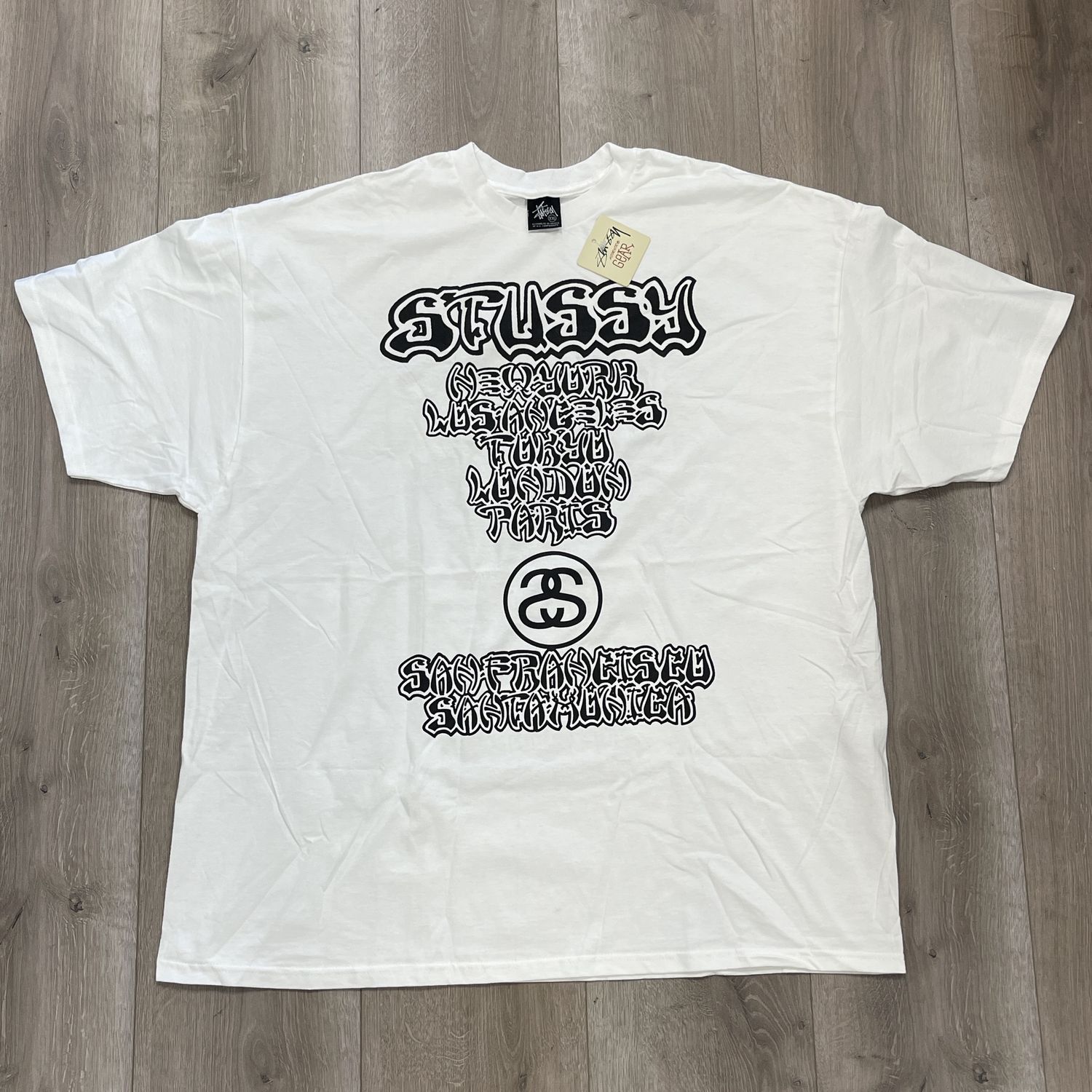 Stussy WES HUMPSTON World Tour Tee - New, Product Condition: Brand New, Clothing Size: XXL