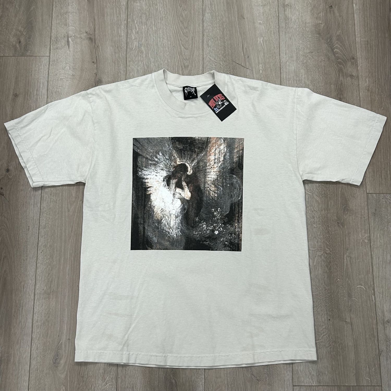 FW22 Revenge Angel Kiss T-shirt - Pre Owned, Product Condition: Pre-Owned, Clothing Size: M