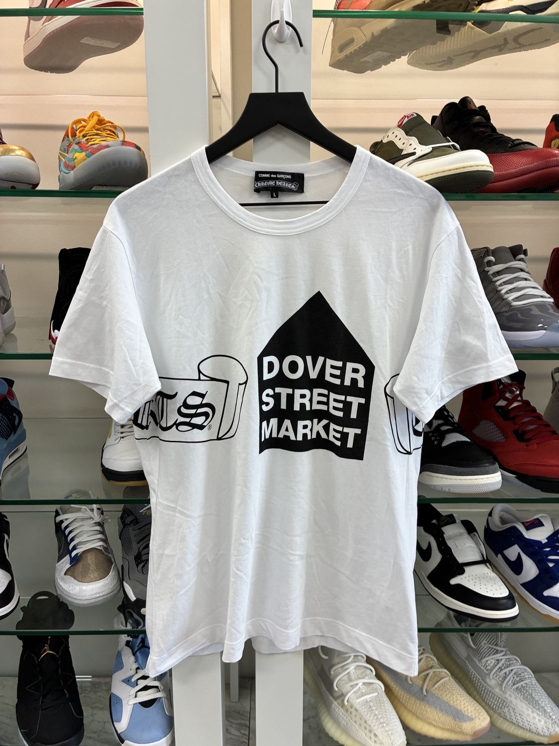 Chrome Hearts × Comme des Garcons × Dover Street Market  DSM t-shirt - New, Clothing Size: L, Product Condition: Brand New